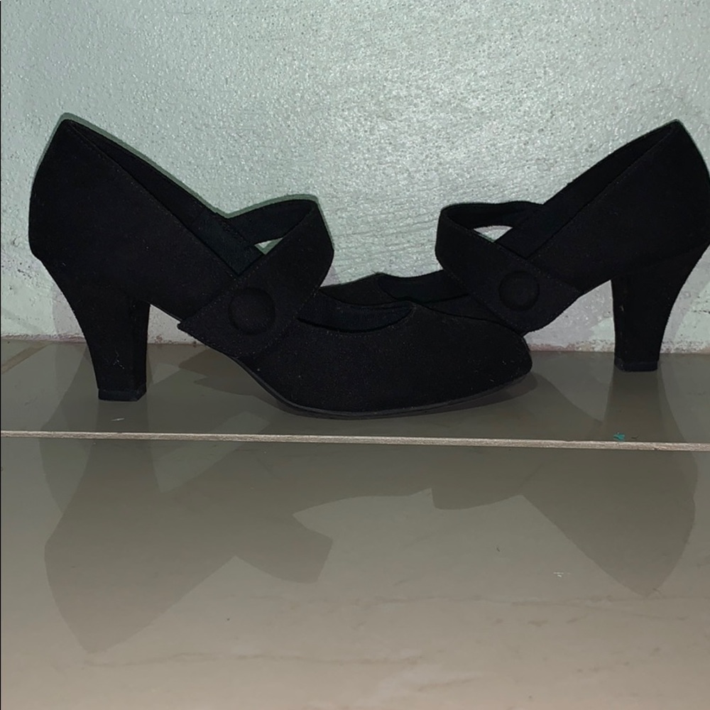 Suede Heels